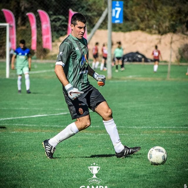Partido de recreativo y su arquero Ferreira Cristian